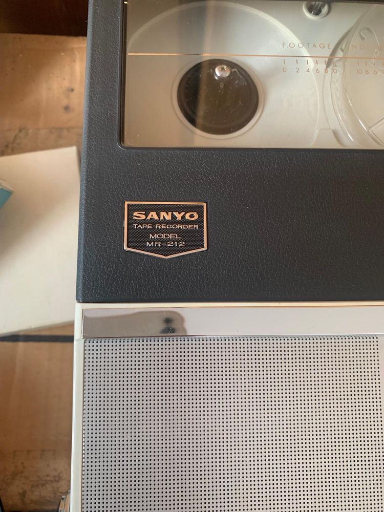 Magnetofon SANYO Vintage 1960 Perfecta stare