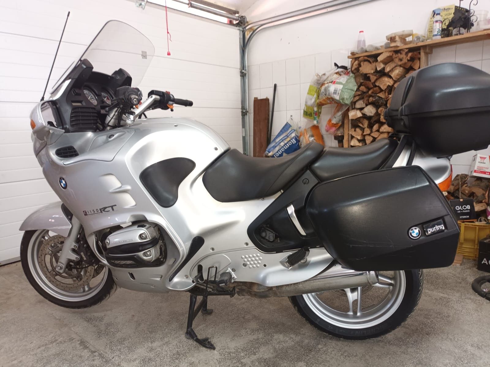 BMW R 1150 RT, ABS Radio,suport valize 65000Km din Germania