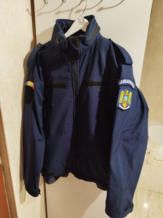 Geaca jandarm modern cu captuseala detasabila