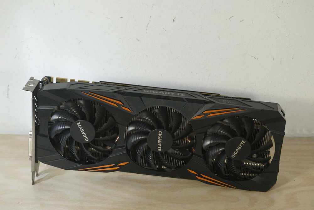 Видеокарта, GPU Nvidia GTX 1070 Ti GIGABYTE G1 Gaming 8GB Вкл. ДДС