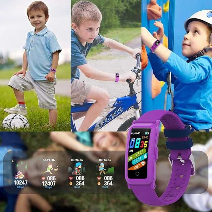 Детски фитнес часовник с гривна BingoFit - FT907HR