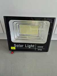 Lampi solare- Proiector cu panou solar Jortan, 400 W, lampa solara