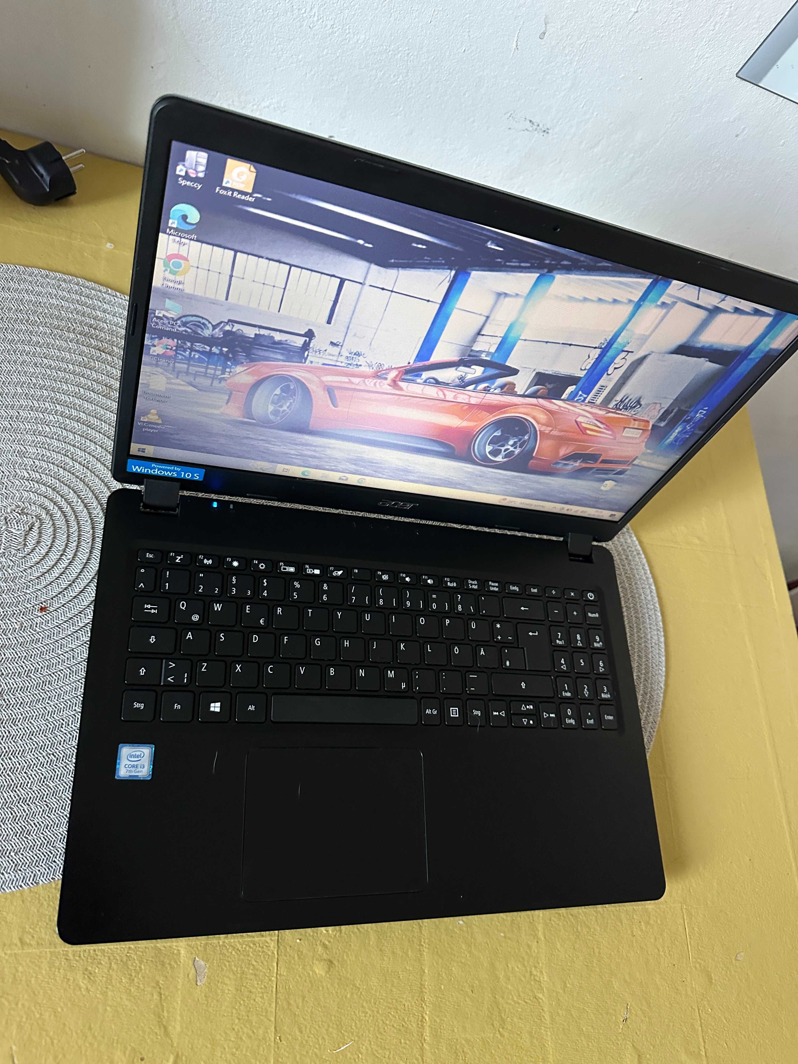laptop acer a315-54k, i3 gen 7, quad, ram 8 gb, ssd 240 gb