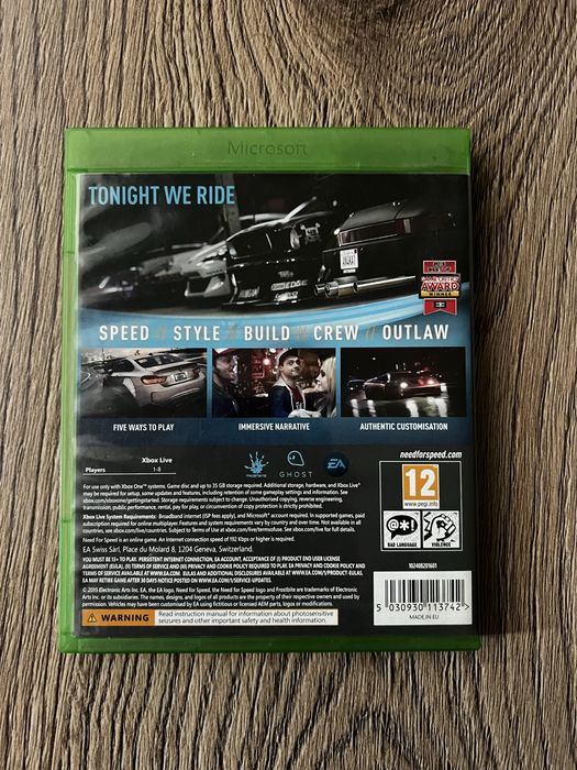Need for Speed Xbox