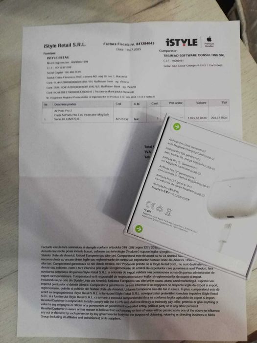 Airpods Pro 2 *noi cu factura*