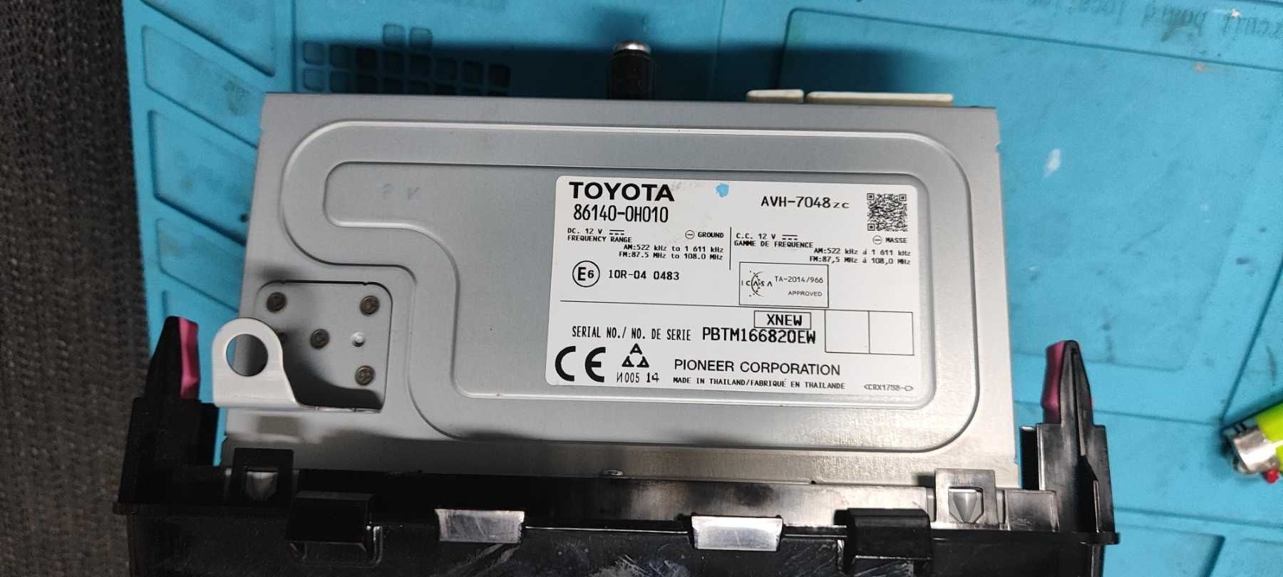 Toyota Aygo Mk2 OEM Радио