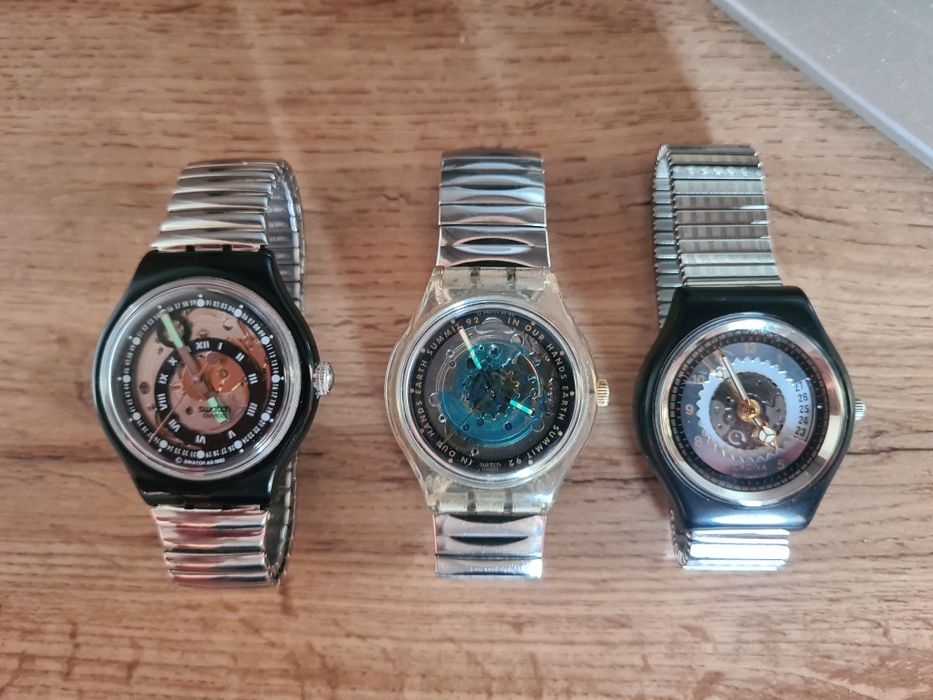 3 Swatch automate vintage de colecție!