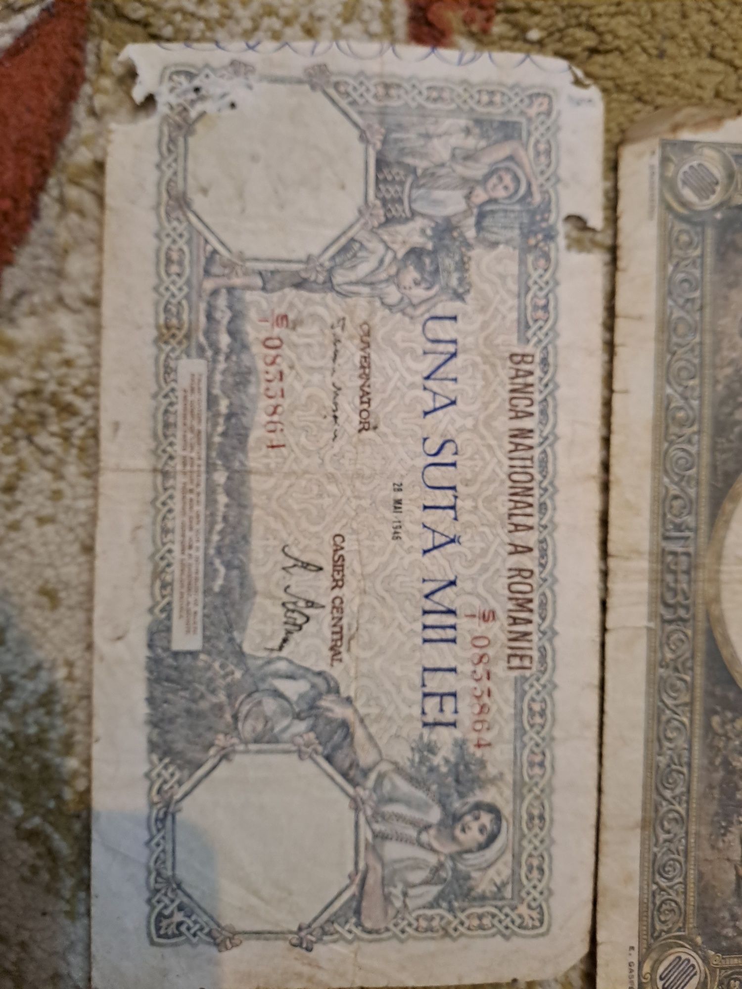 Vînd bancnote vechi din 1942