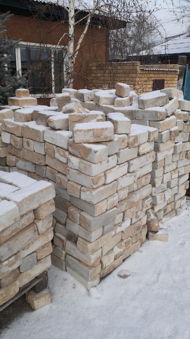 Кирпич силикатный б/у