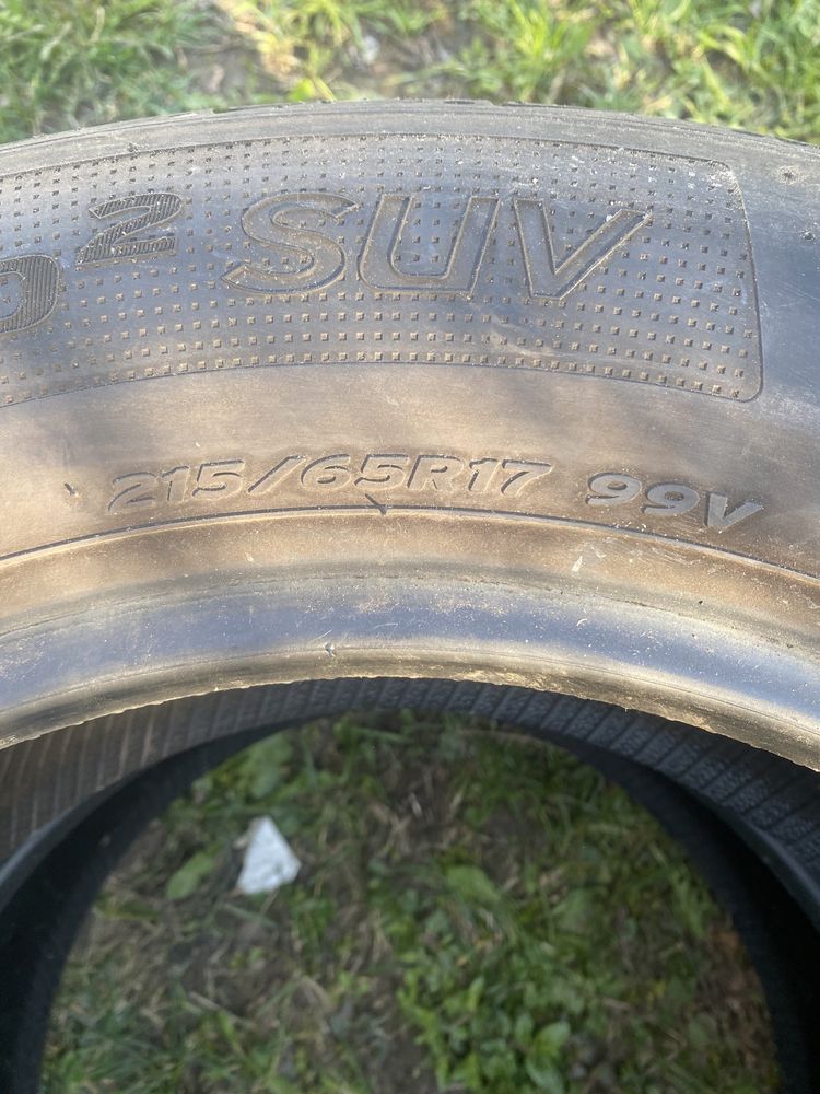 Cauciucuri vara Hankook 215/65/17 foarte bune!