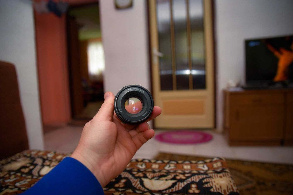 Obiectiv Helios 58 mmm f2 montura m42