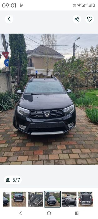 Vând Dacia Sandero Stepway 2018 ,0.9 TCe benzina