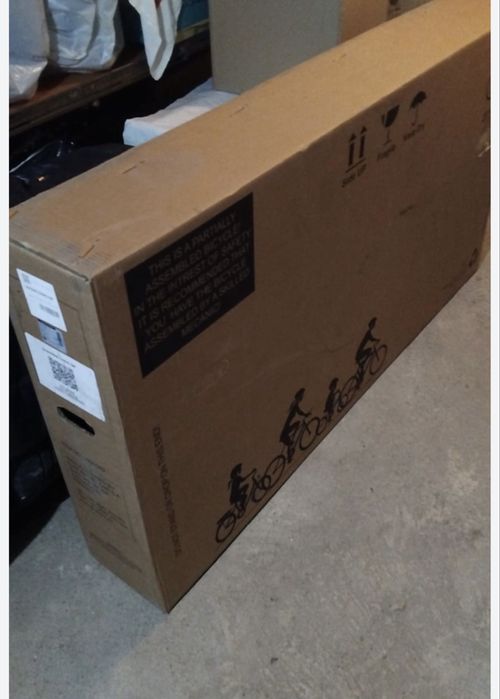 Bicicleta noua montata