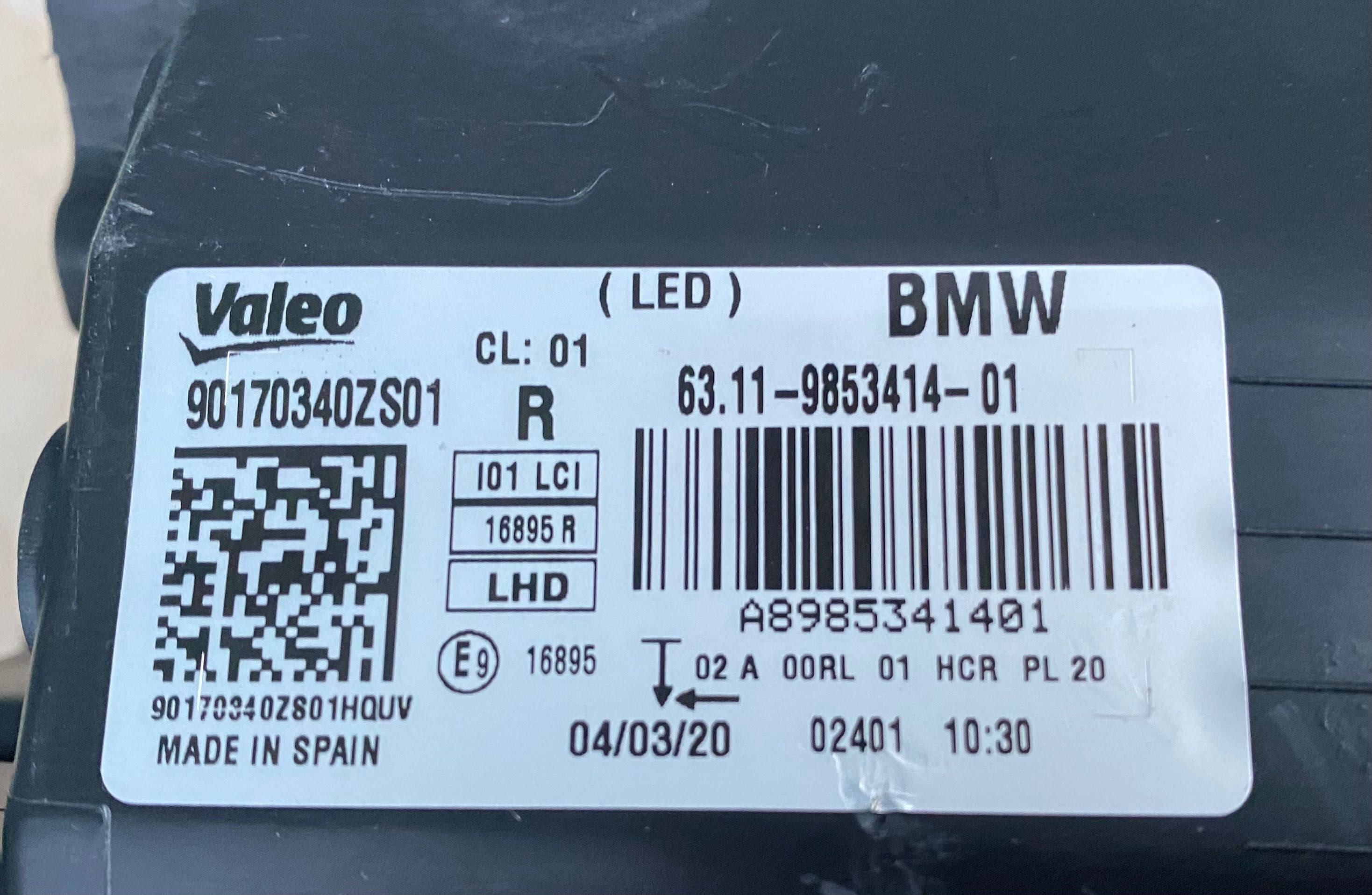 Фарове far BMW LED фар за Бмв И3 фейс Bmw I3 I01 LCI