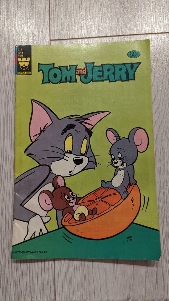 Revista benzi desenate Tom și Jerry engleza anii 60