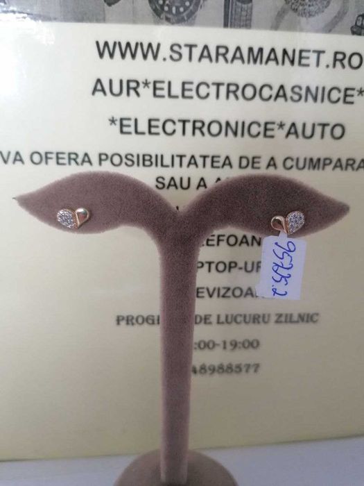 cercei aur 14k (m2) star amanet