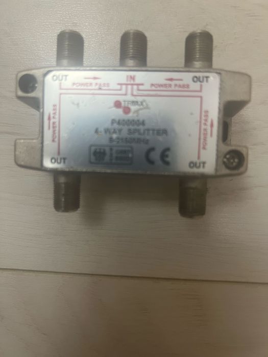 Разделитель для спутниковых тв