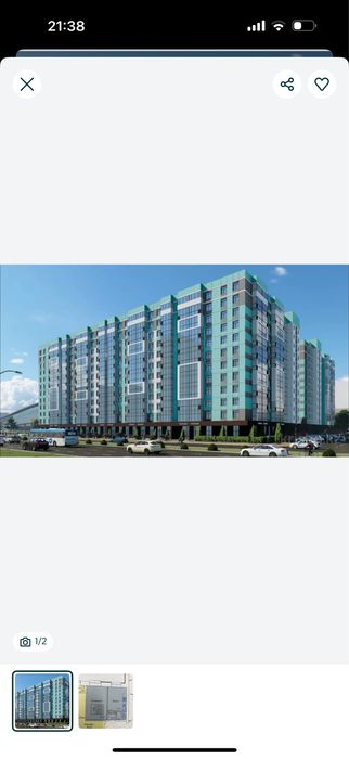 Продам 1 ком квартиру