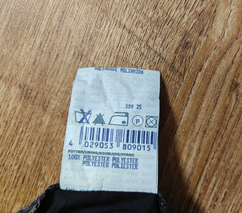 HUGO BOSS Оригинално мъжко вълнено палто размер 052 / XL