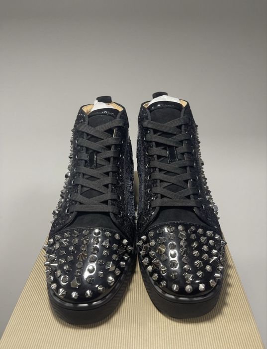 Christian Louboutin High Black Suede