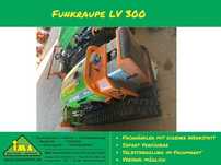 Tocător cu șenile telecomandat MDB LV 300 Pro Diesel, utilizat
