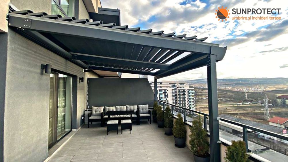 Pergole retractabile Bioclimatice, All Season, Winter Garden.