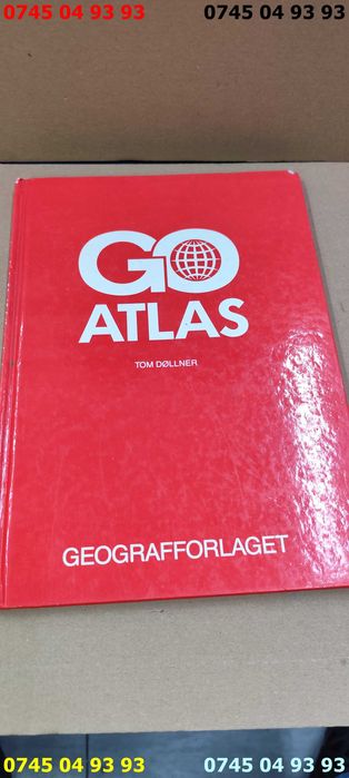 carte carti atlas geografic in suedeza cartonat