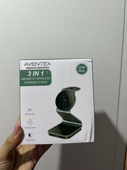 Зарядное устройство AVENTEX R07 серый
