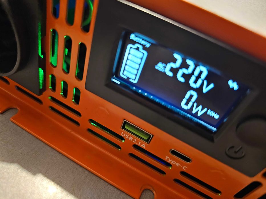 Invertor 12V 2000W Datouboss PSW2000 pure sine wave