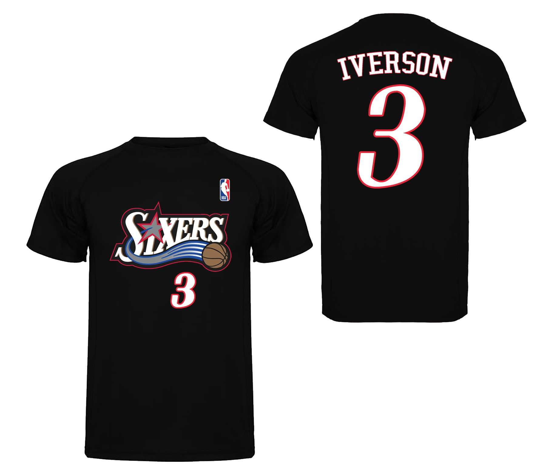 NBA тениски Lakers La, JORDAN LEBRON BRYANT Iverson! Или с ТВОЯ идея!