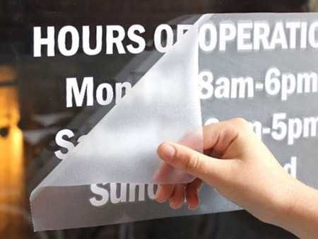 Плоттерная резка, наклейки на окна, двери