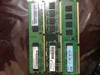OZU DDR3 2 gb DDR2 1 gb 2 dona b/u DONASI