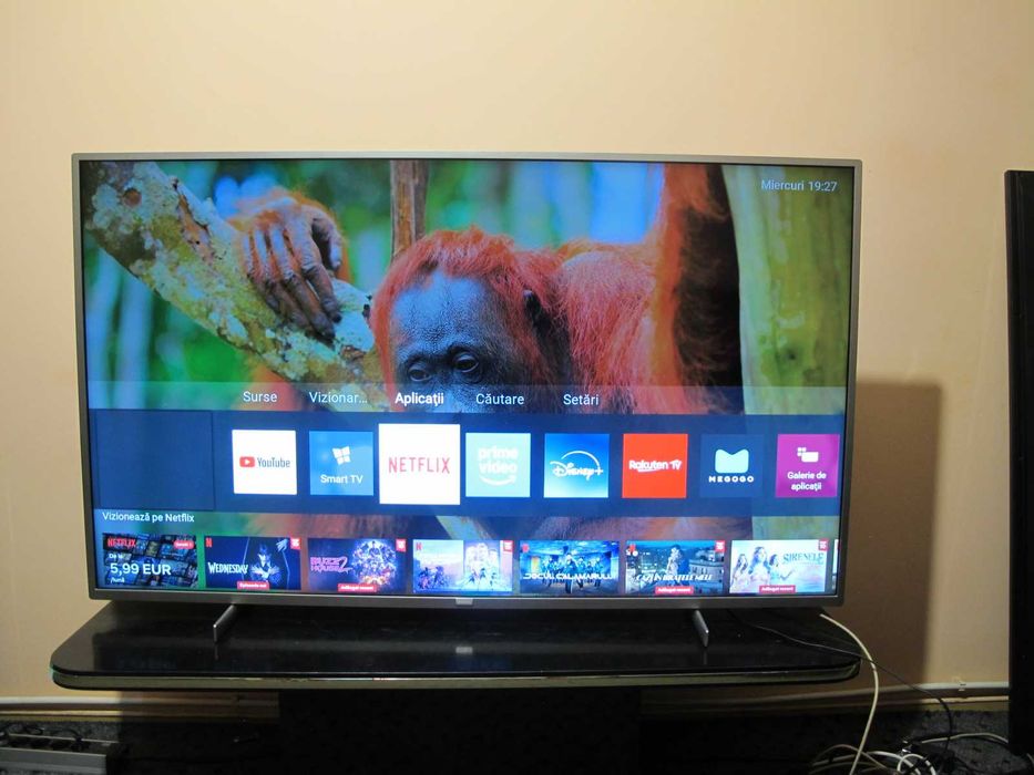 Televizor  Led Smart Ultra 4K PHILIPS 147cm model 58PUS7555/12