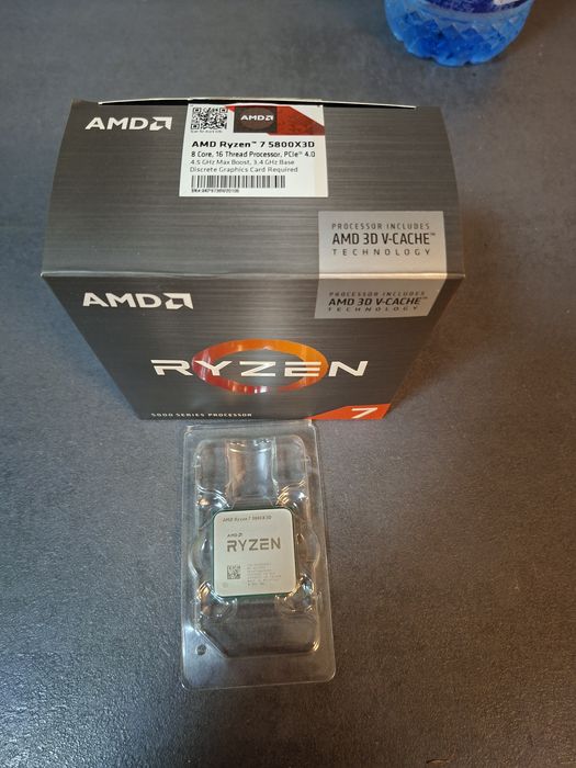 Ryzen 7 5800x3d cu garantie eMag