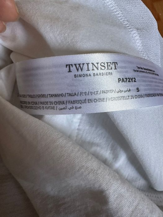 Top Twinset S bumbac nou