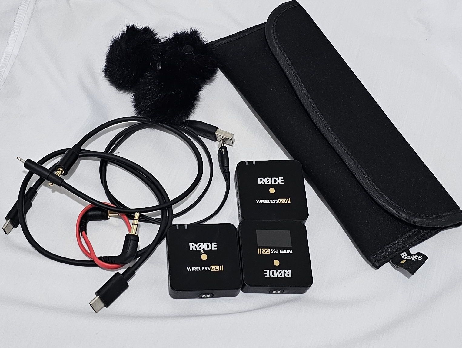 "Rode Wireless GO II mikrofon — original, zo'r holatda micrafon