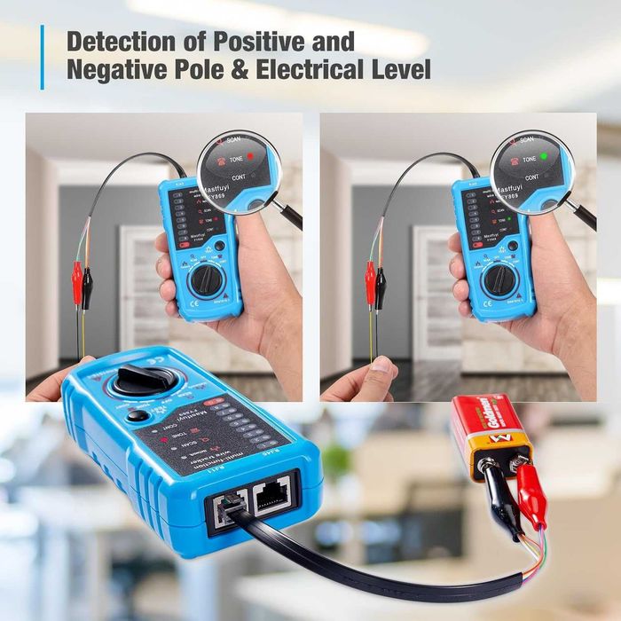 Tester cabluri rețea,Căutare linie ton sondă,Tracker Ethernet RJ45