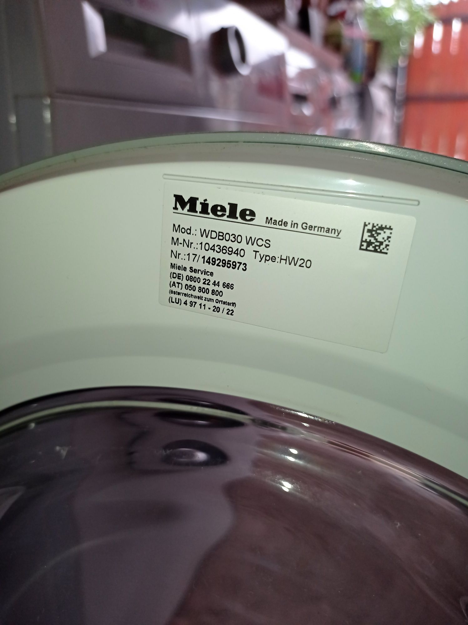 Пералня Miele W1,7кг 1400 оборота А+++