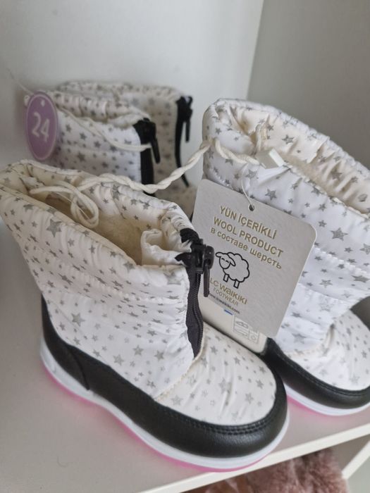 Детски зимни (пролет, есен) боти, ботуши, маратонки и кецове 23 - 24 н