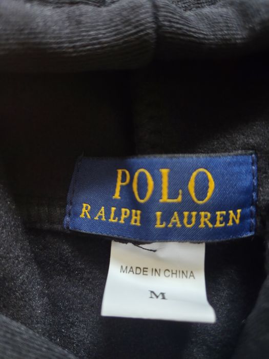 Hanorac Polo Ralph Lauren Negru Logo Alb