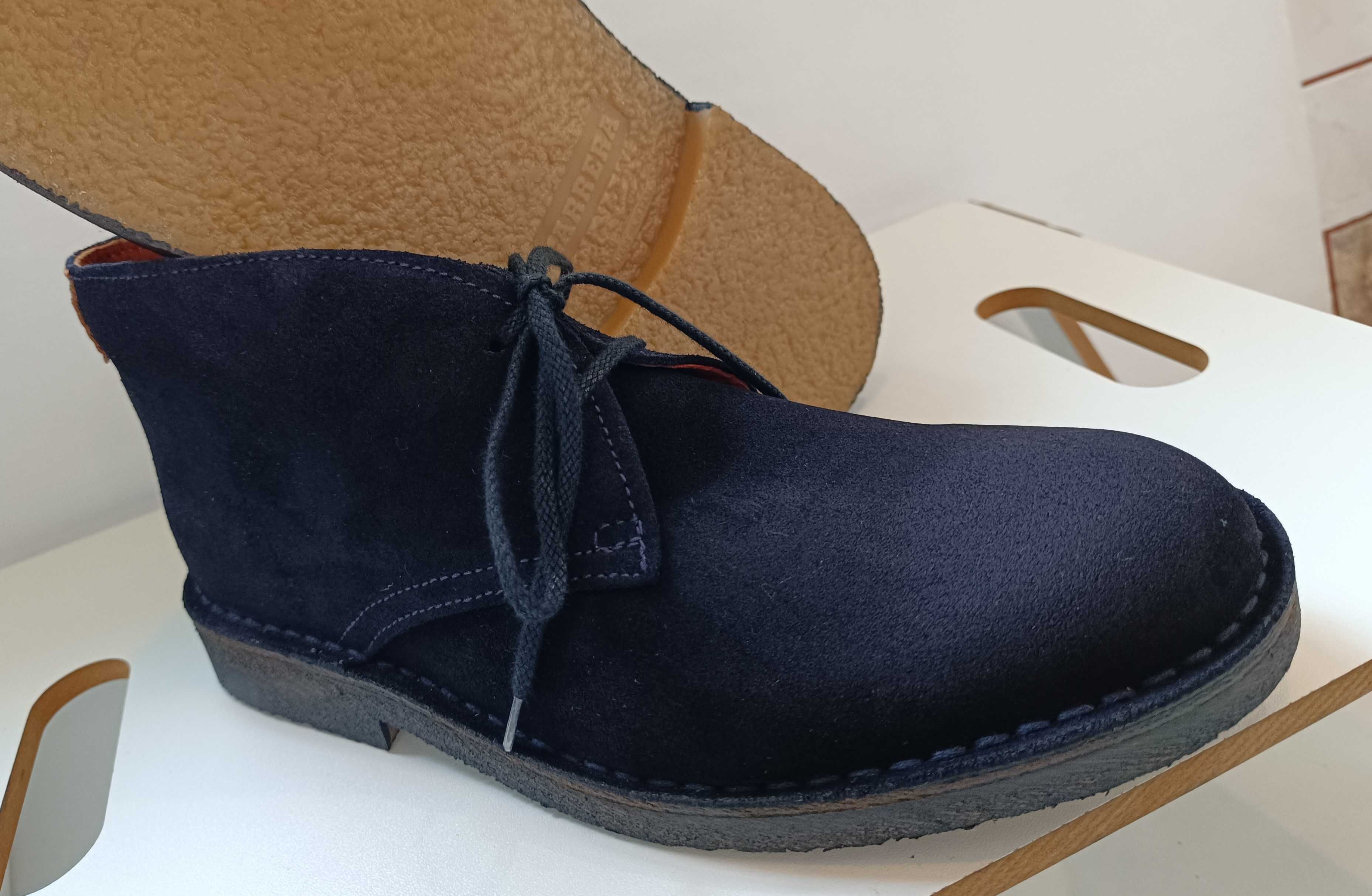 Ghete chukka 40 premium Carrera NOI piele naturala moale