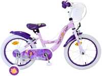 Bicicleta pentru fete Disney Wish v2, 16 inch, culoare violet/alb, fra
