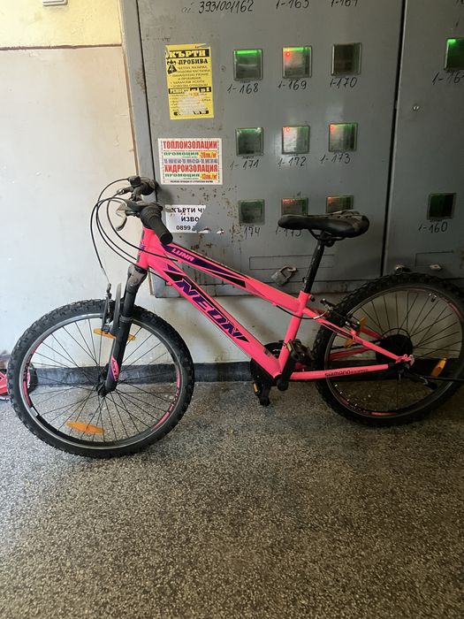 Колело за момиче розово