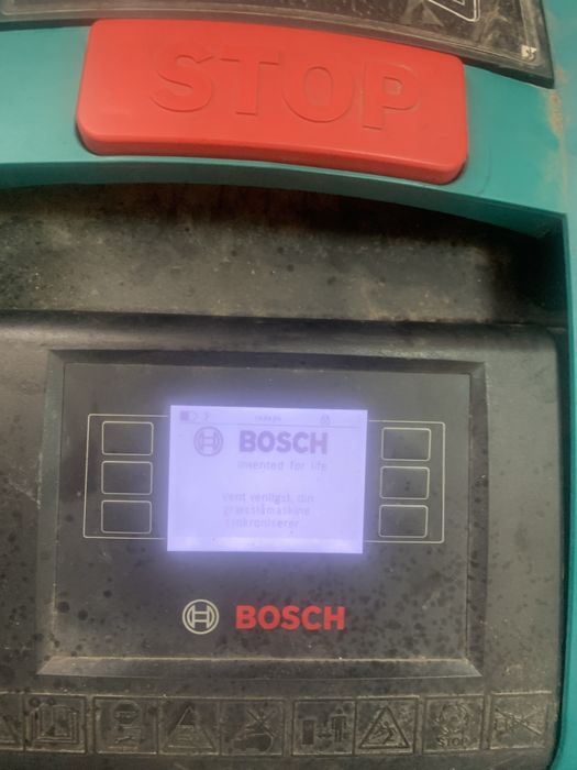 Robot gazon bosch indego