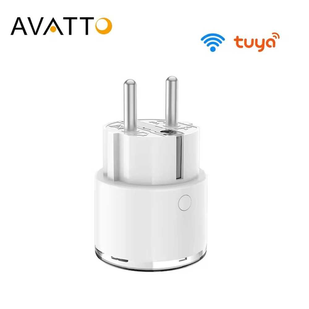 AVATTO OT06 WiFi Преходен контакт Мониторинг на Ел. Енергия 16A/3680W