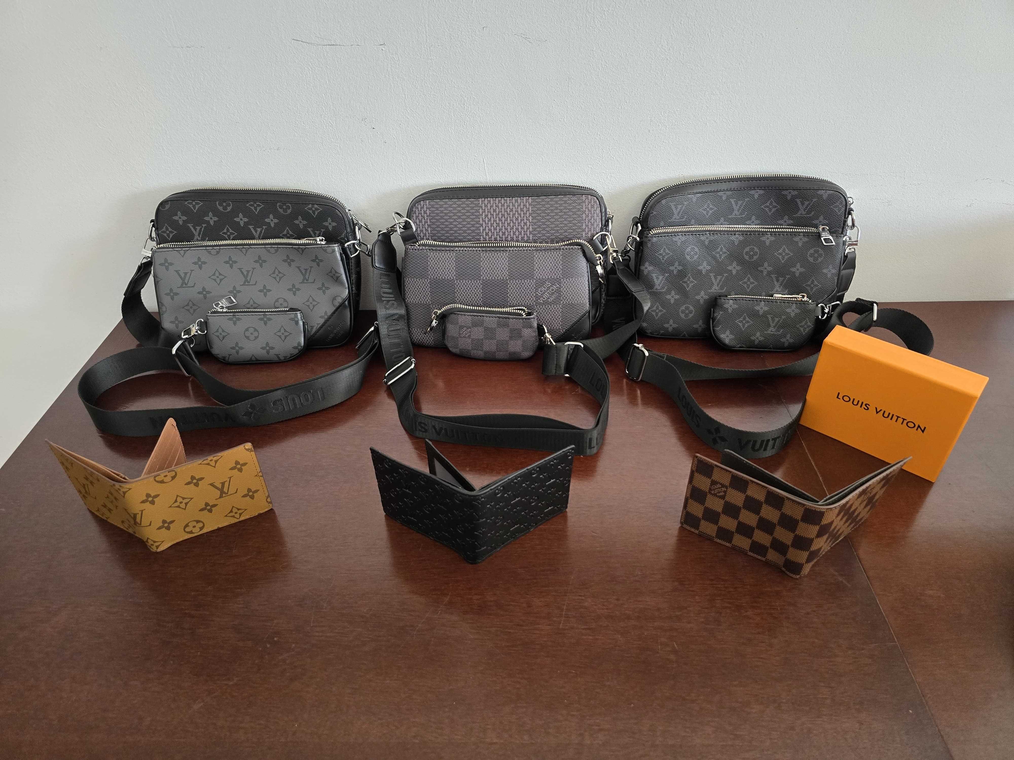 OFERTA. PACHET Borseta Louis Vuitton + Portofel Louis Vuitton