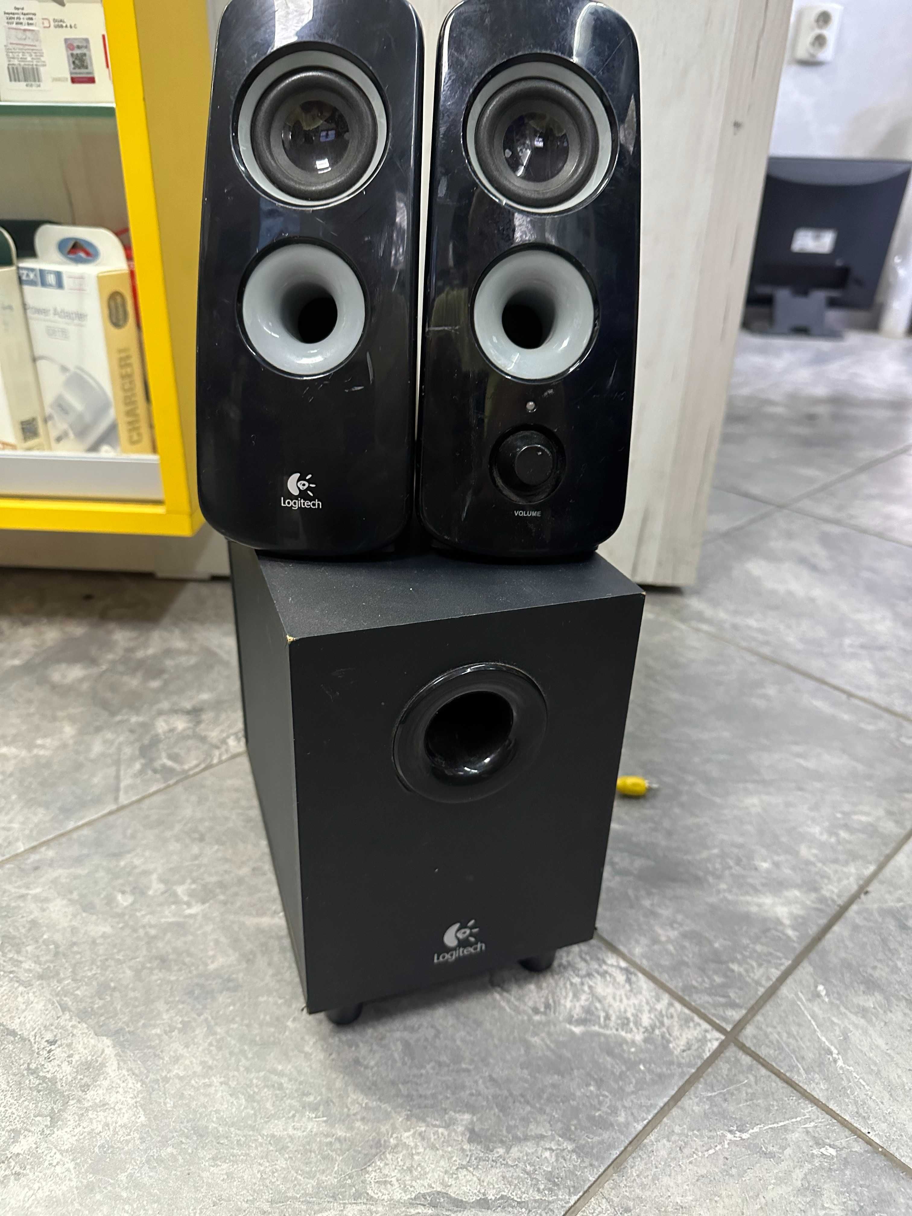 Тонколони , буфер Logitech Z323 2.1 за компютър