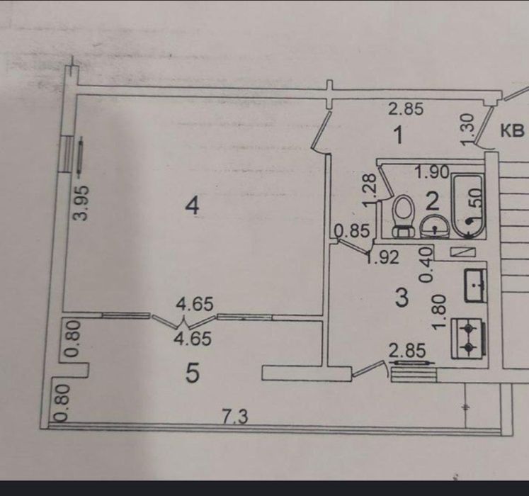Юнусабад-4 Автосалон,  1 комнатная