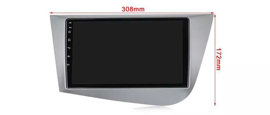 NAVIGATIE Android 14  Seat Leon 2005-2012 1/8 Gb Waze CarPlay + CAMERA