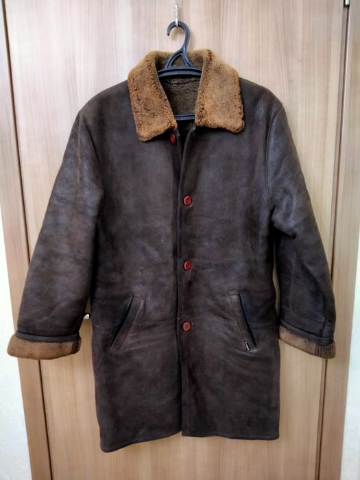 Дублёнка-зимняя-тёплая